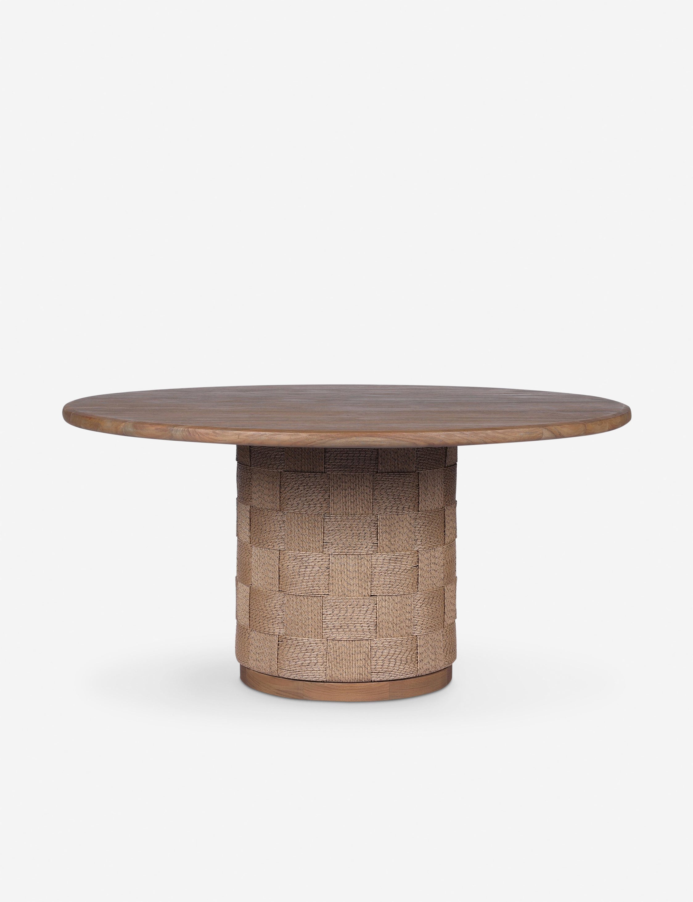 Table à manger d'extérieur ronde Corsica