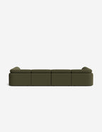 Canapé sectionnel modulaire en U Kingaby