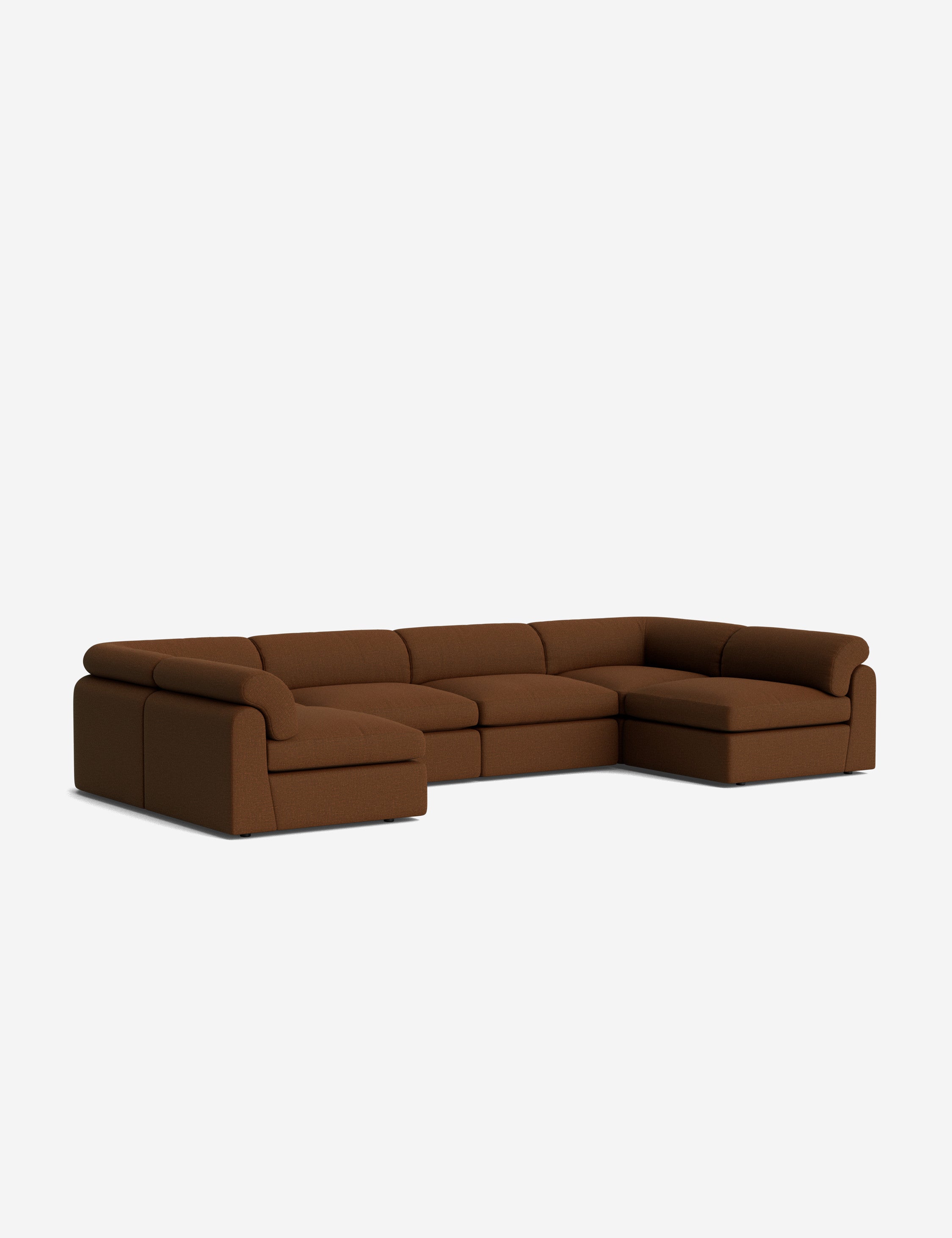 Canapé sectionnel modulaire en U Kingaby