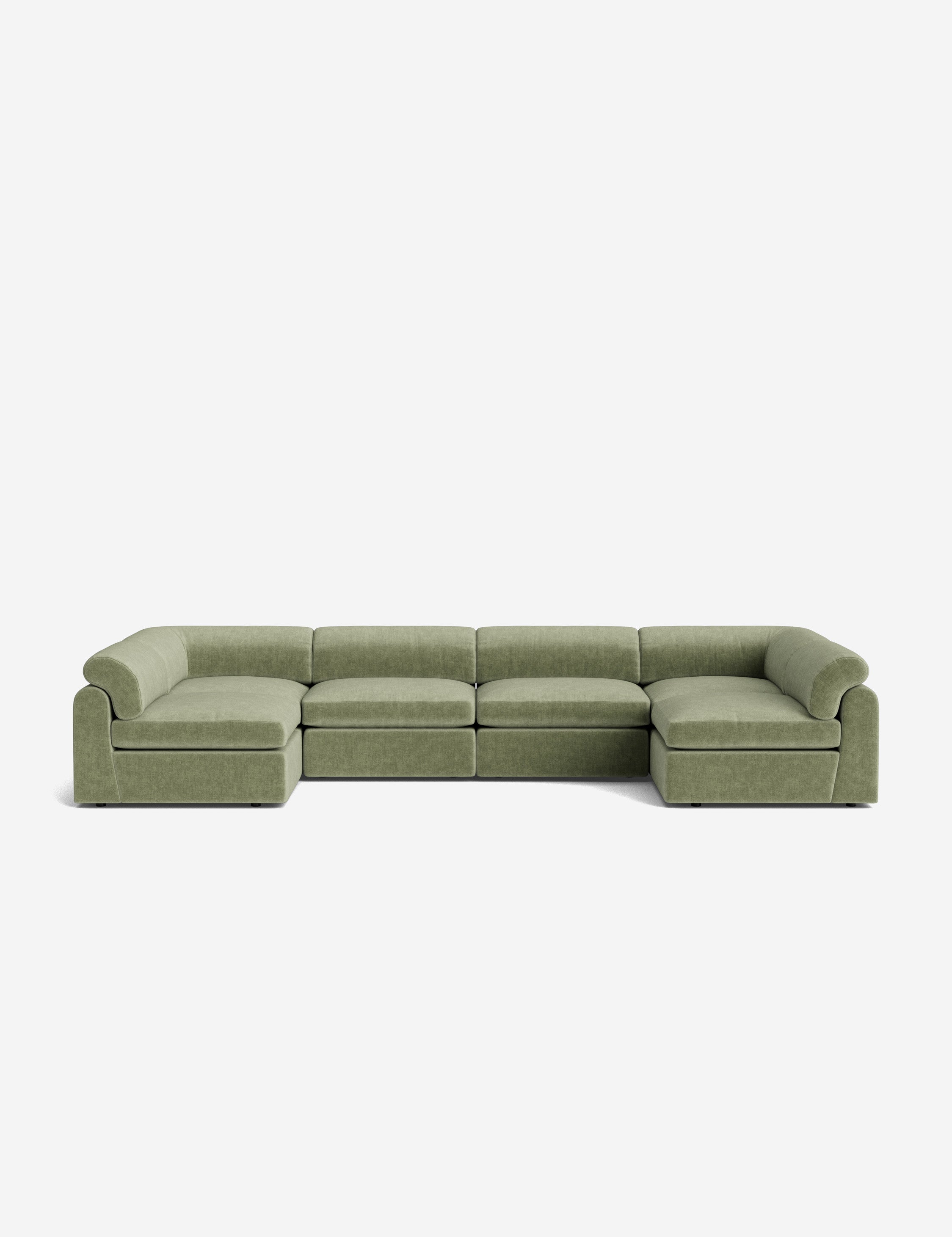 Canapé sectionnel modulaire en U Kingaby
