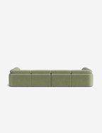 Canapé sectionnel modulaire en U Kingaby