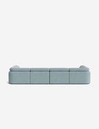 Canapé sectionnel modulaire en U Kingaby
