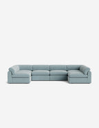 Canapé sectionnel modulaire en U Kingaby