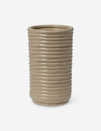 Vase en velours côtelé de Ferm Living