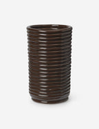 Vase en velours côtelé de Ferm Living