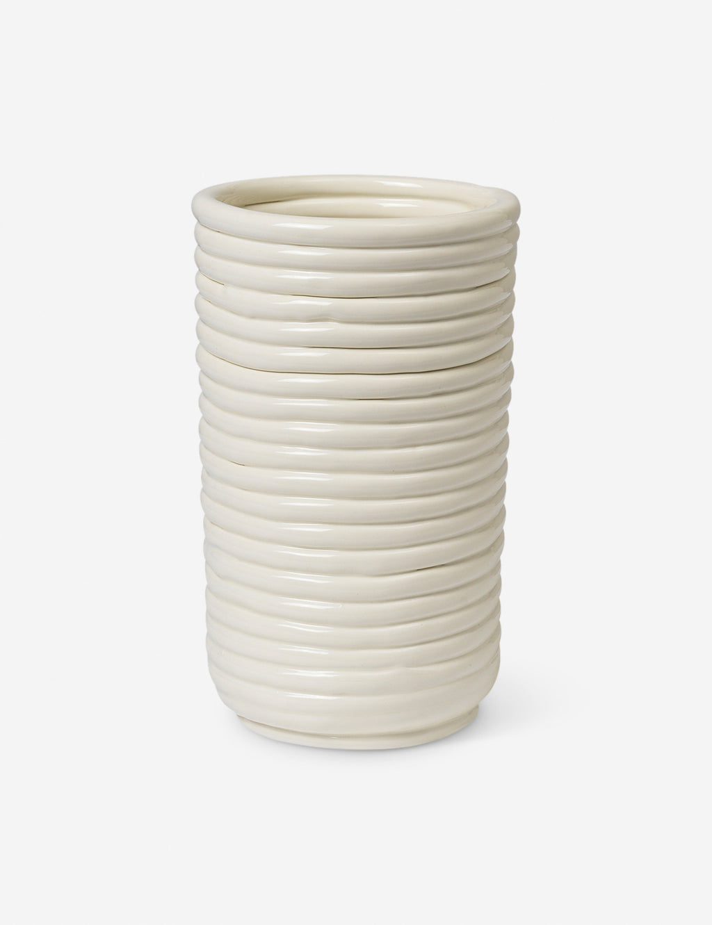 Vase en velours côtelé de Ferm Living