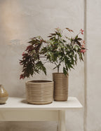 Vase en velours côtelé de Ferm Living