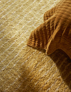 Tapis à poils longs en laine noué à la main Bhari