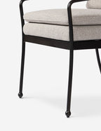 Chaise de salle à manger d'extérieur Gracen