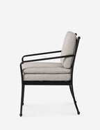 Chaise de salle à manger d'extérieur Gracen