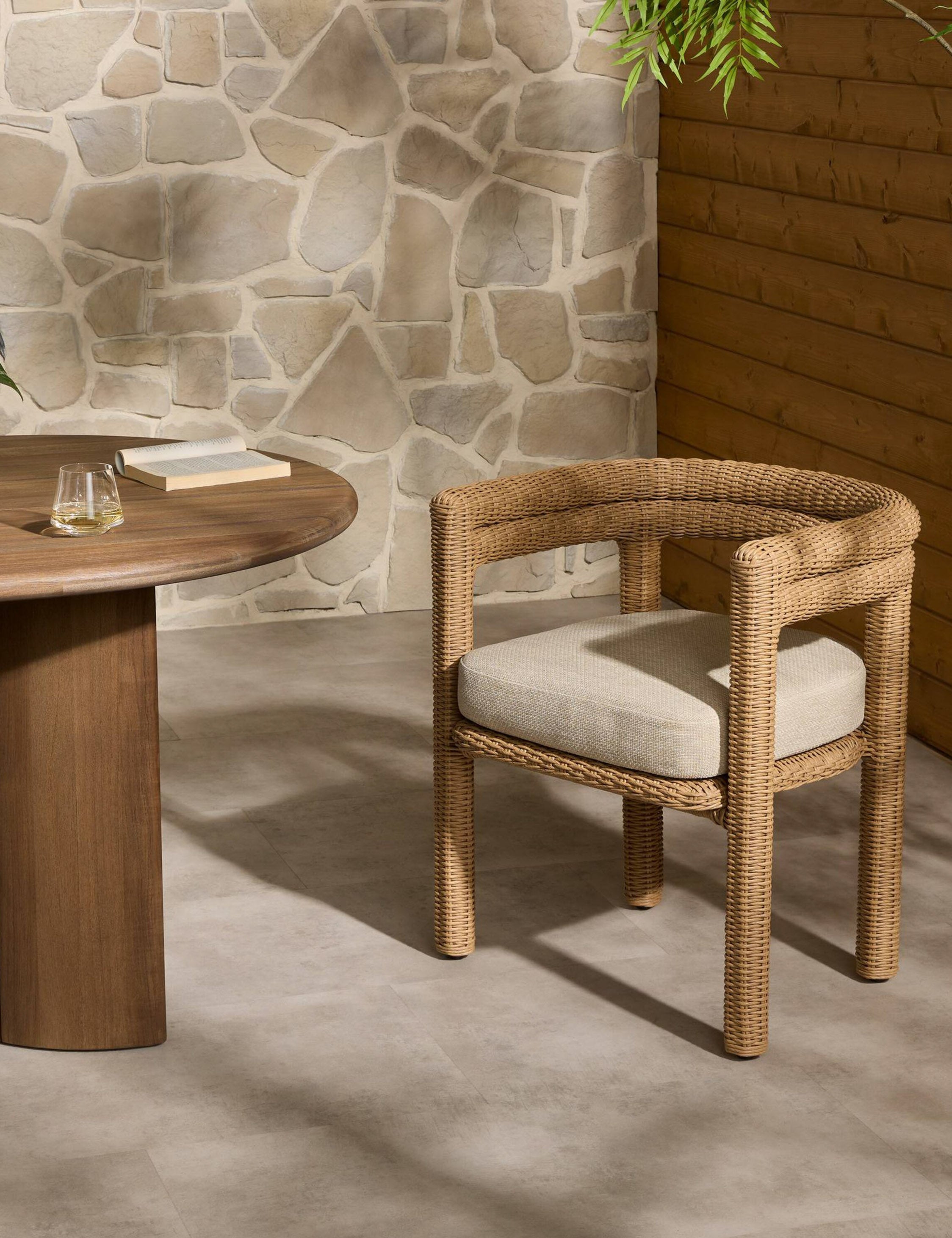 Chaise de salle à manger d'extérieur Sola