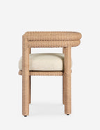 Chaise de salle à manger d'extérieur Sola
