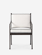 Chaise de salle à manger d'extérieur Gracen
