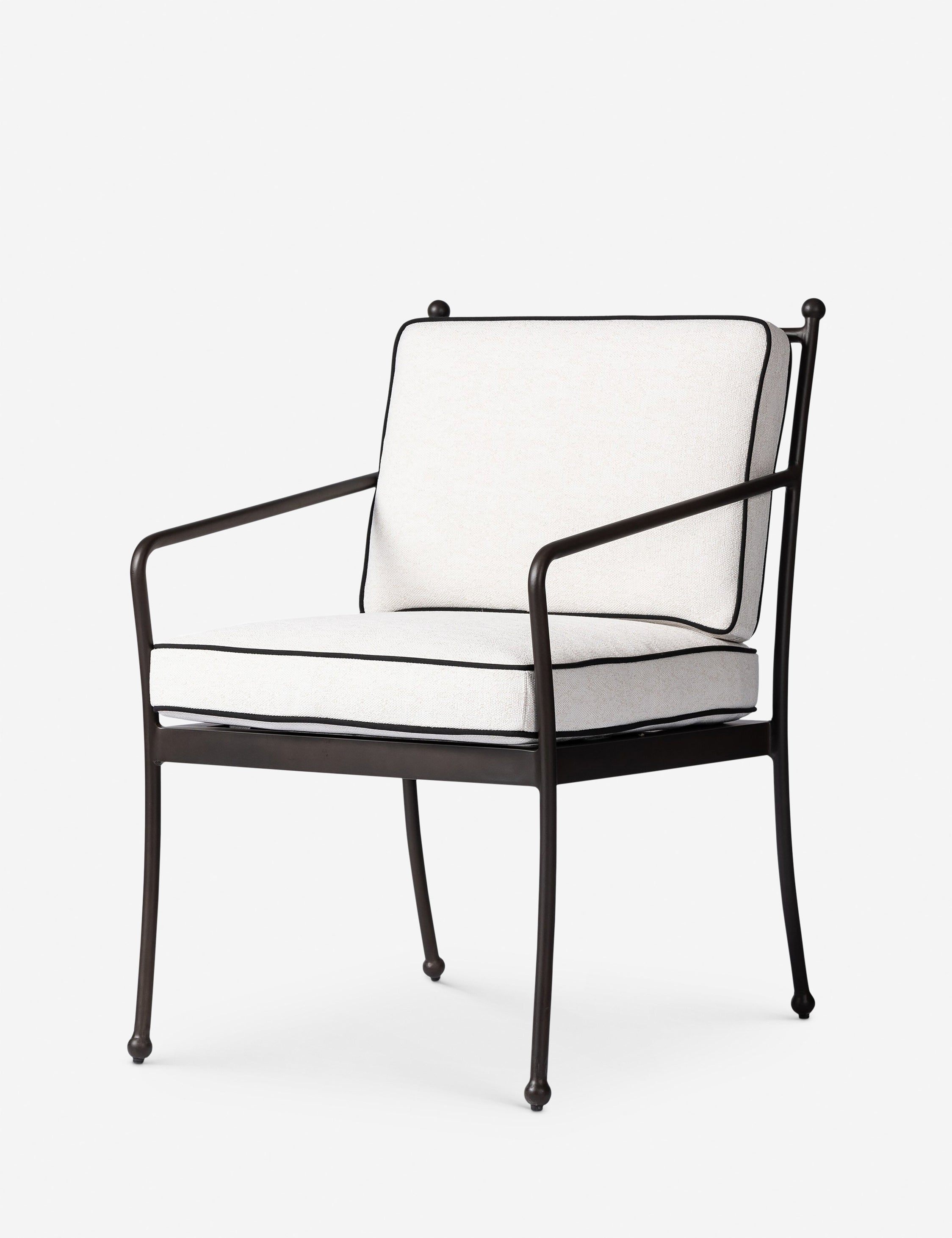 Chaise de salle à manger d'extérieur Gracen