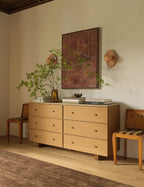 Commode Keshan à 6 tiroirs