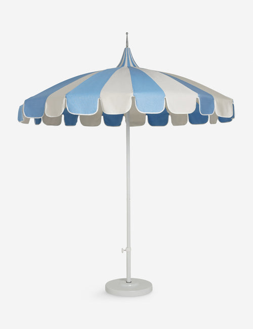Parasol d'extérieur Aamu 8'6 Pagoda par Sarah Sherman Samuel
