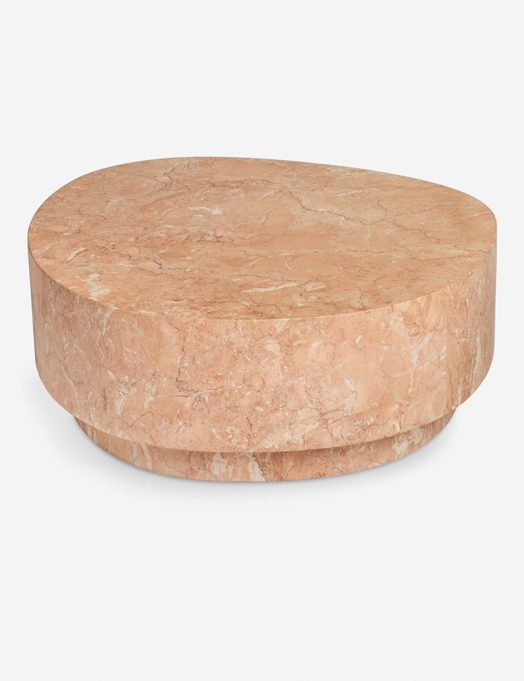 Table basse ronde en marbre Faas