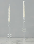 Paire de bougeoirs en verre (lot de 2) par etúHOME