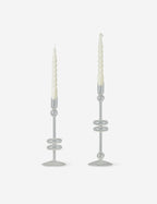 Paire de bougeoirs en verre (lot de 2) par etúHOME