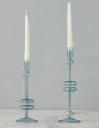 Paire de bougeoirs en verre (lot de 2) par etúHOME