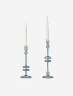 Paire de bougeoirs en verre (lot de 2) par etúHOME