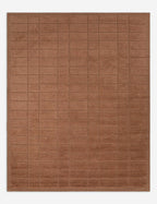 Échantillon de tapis en laine touffeté à la main Geller, Blush 12 x 12