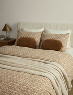 Housse de coussin en lin et coton Hedra