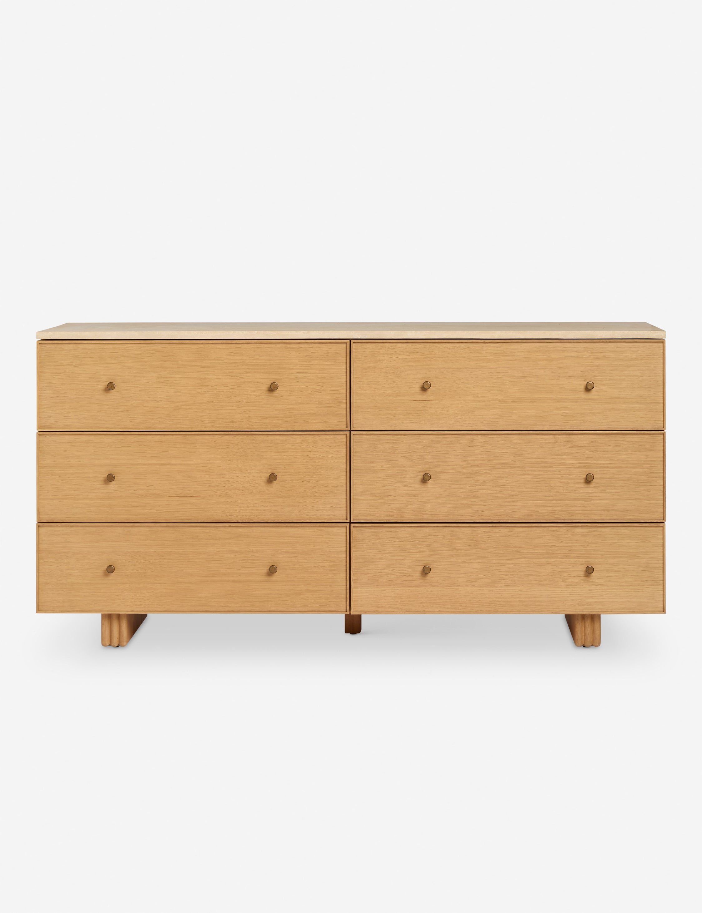 Commode Keshan à 6 tiroirs