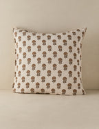 Housse de coussin en lin et coton Langford
