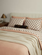 Parure de draps en lin et coton Langford