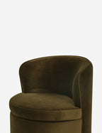 Chaise de salle à manger pivotante Sunil