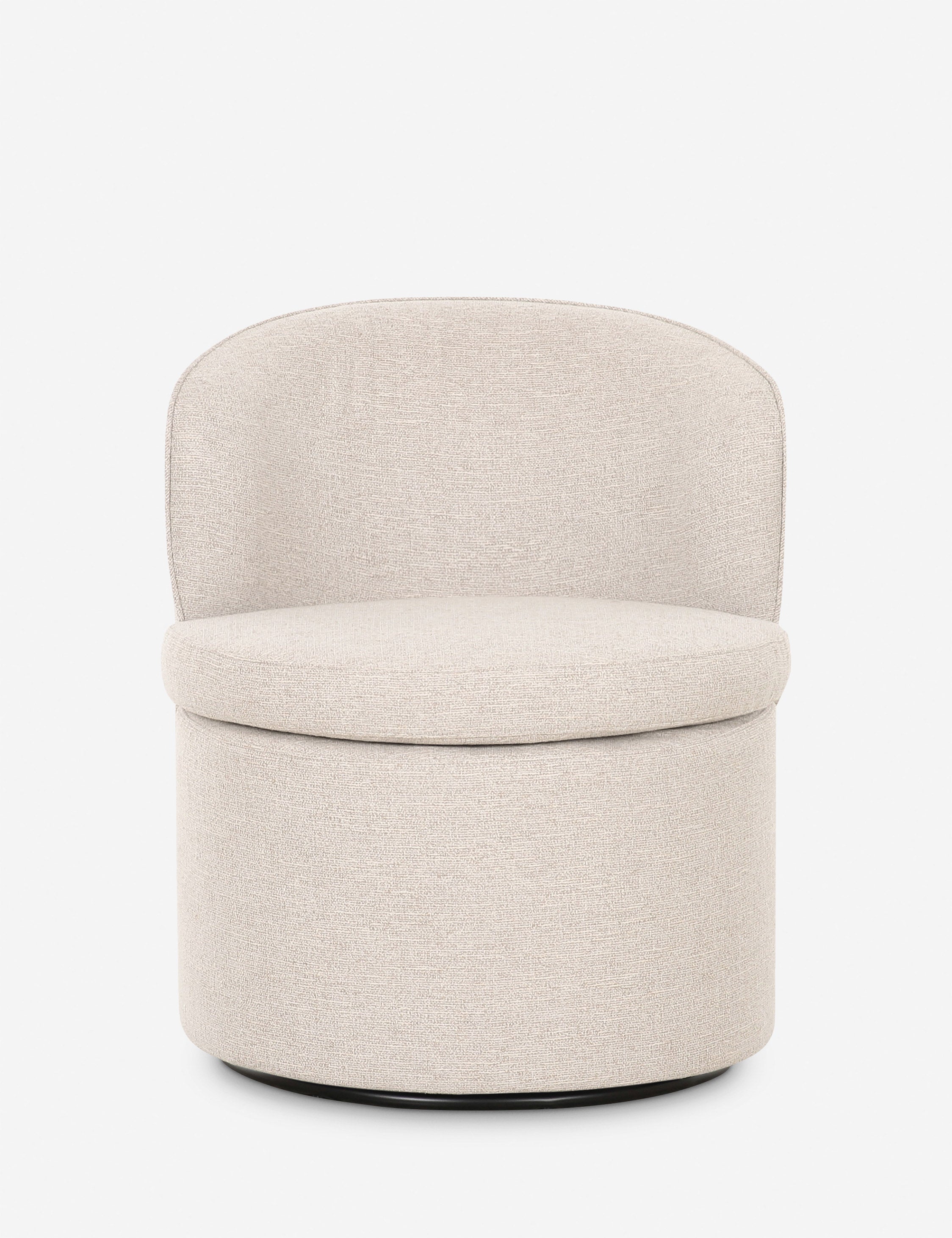 Chaise de salle à manger pivotante Sunil