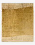 Tapis à poils longs en laine noué à la main Bhari
