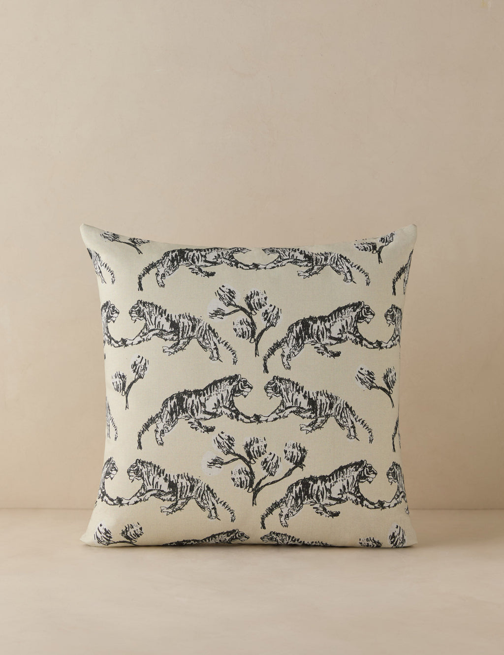 Coussin d'intérieur/extérieur Tigre par Sarah Sherman Samuel