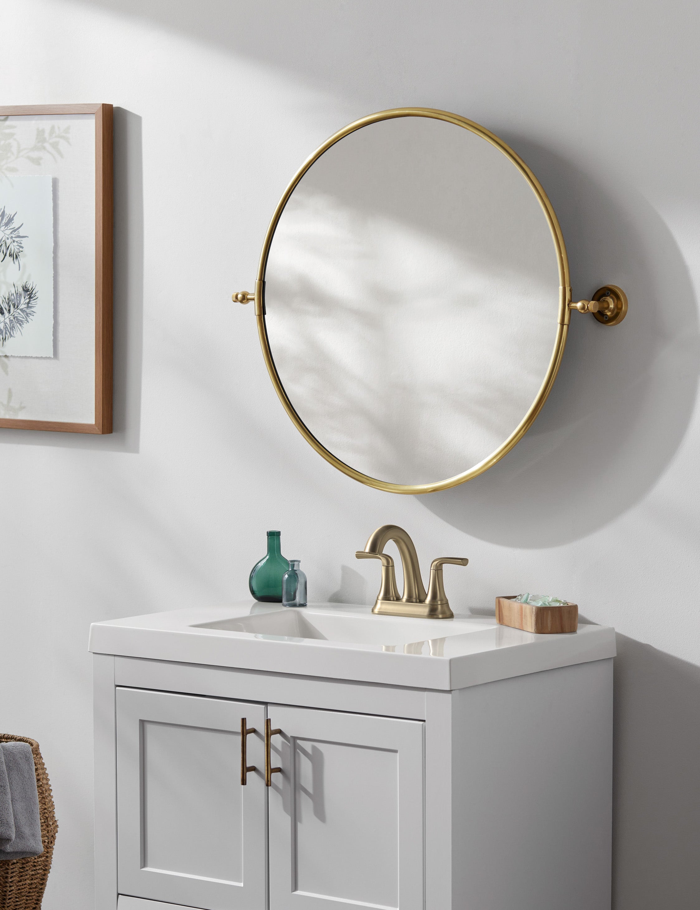Miroir rond Caferro