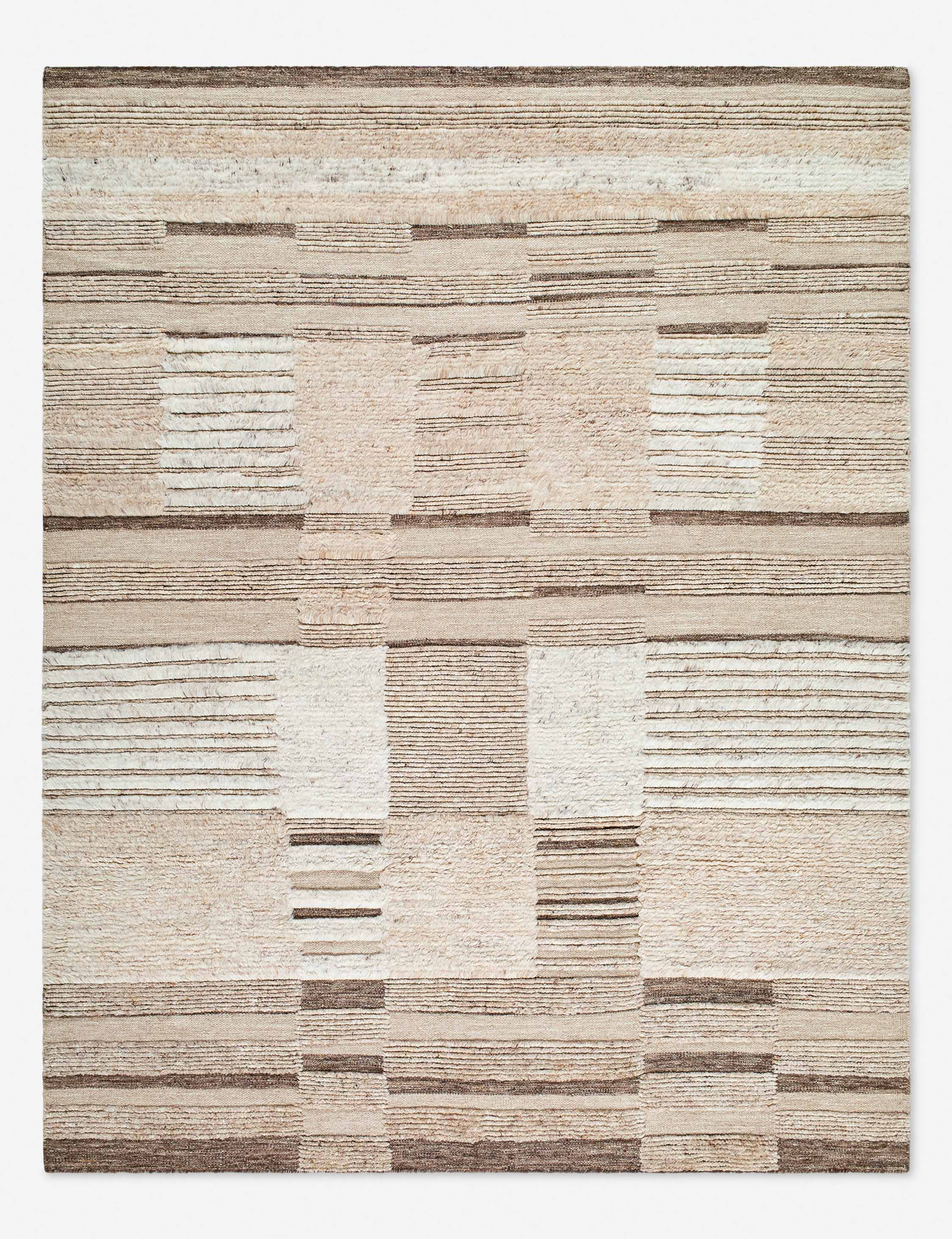 Tapis en laine noué à la main Halsa